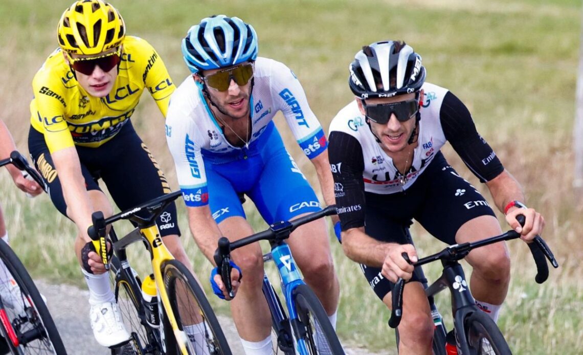 Adam Yates and Simon Yates on stage 20