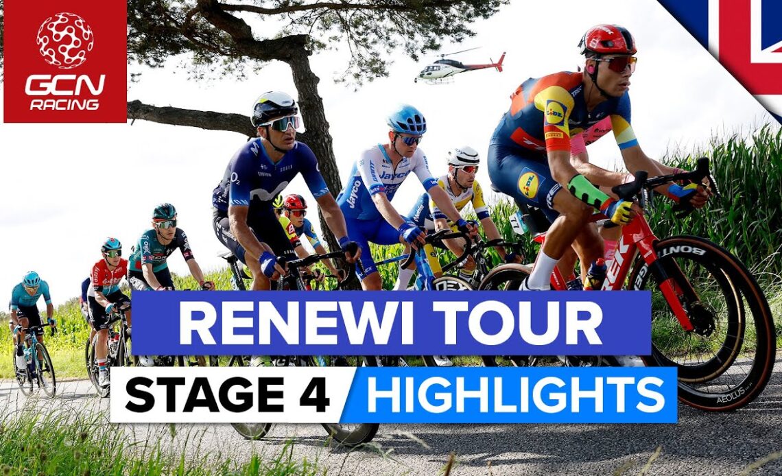 A Close Battle From The Sprinters! | Renewi Tour 2023 Highlights - Stage 4