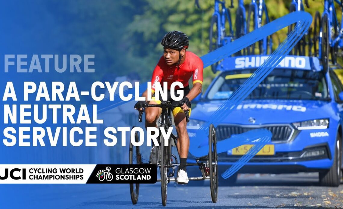 A Para-Cycling Neutral Service Story with Shimano | 2023 UCI Cycling World Championships