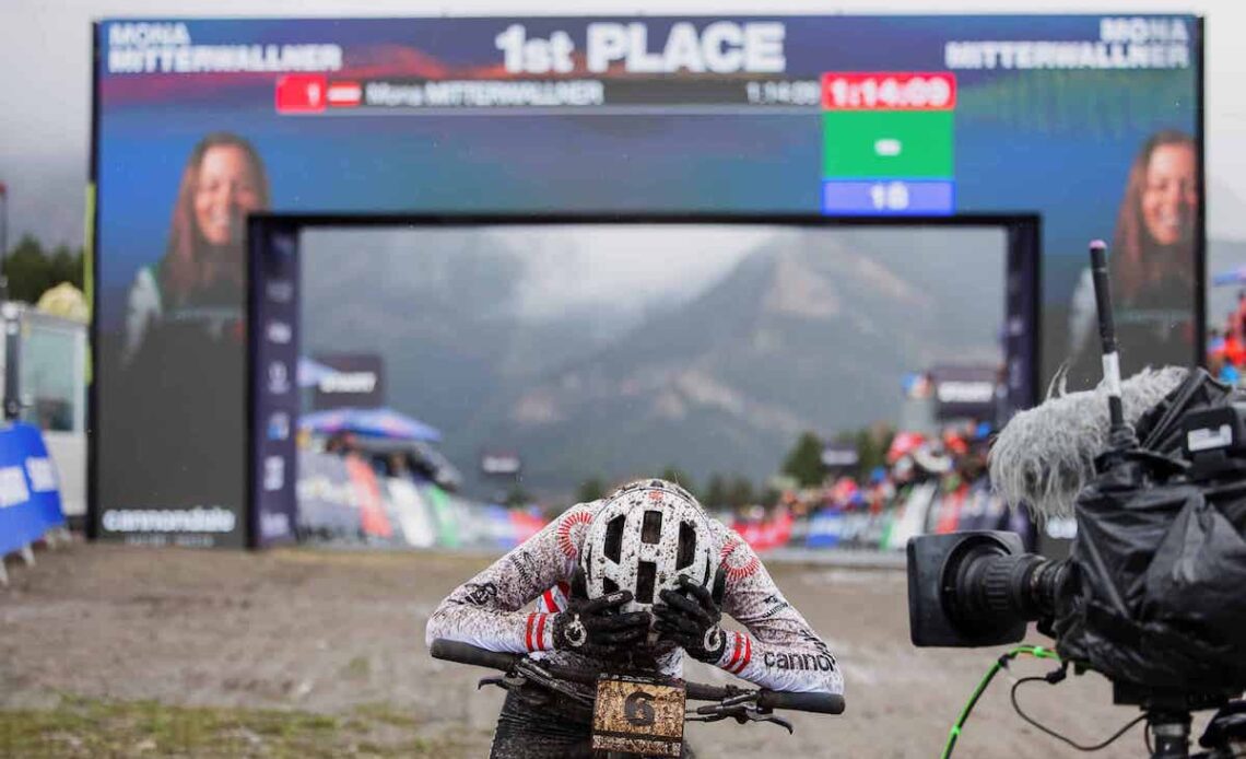 Andorra MTB World Cup: Mitterwallner solos to win her first elite women’s XCO