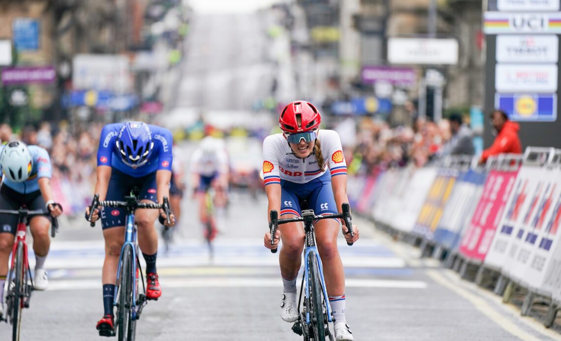 Bittersweet World Championship silver for Britain's junior favourite Cat Ferguson