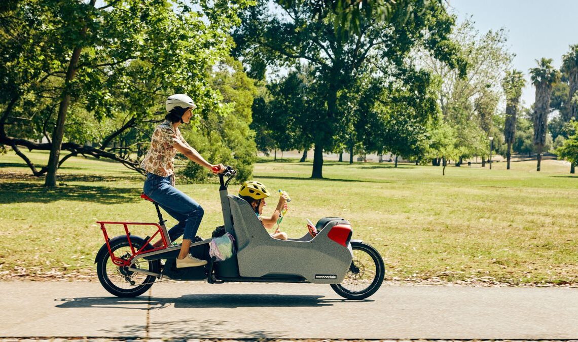 Cannondale launches its first e-cargo bikes with suspension forks and dropper posts