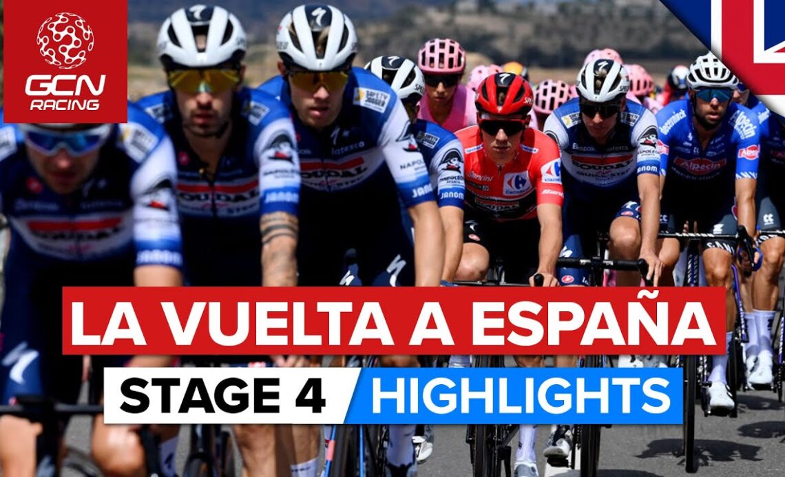 Chaotic Finale As Sprinters Battle It Out! | Vuelta A España 2023 Highlights - Stage 4