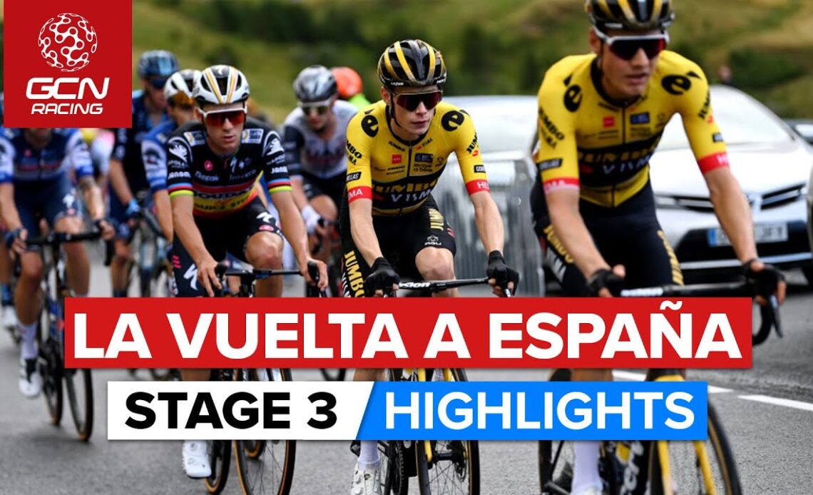 GC Battle Gets Underway! | Vuelta A España 2023 Highlights - Stage 3