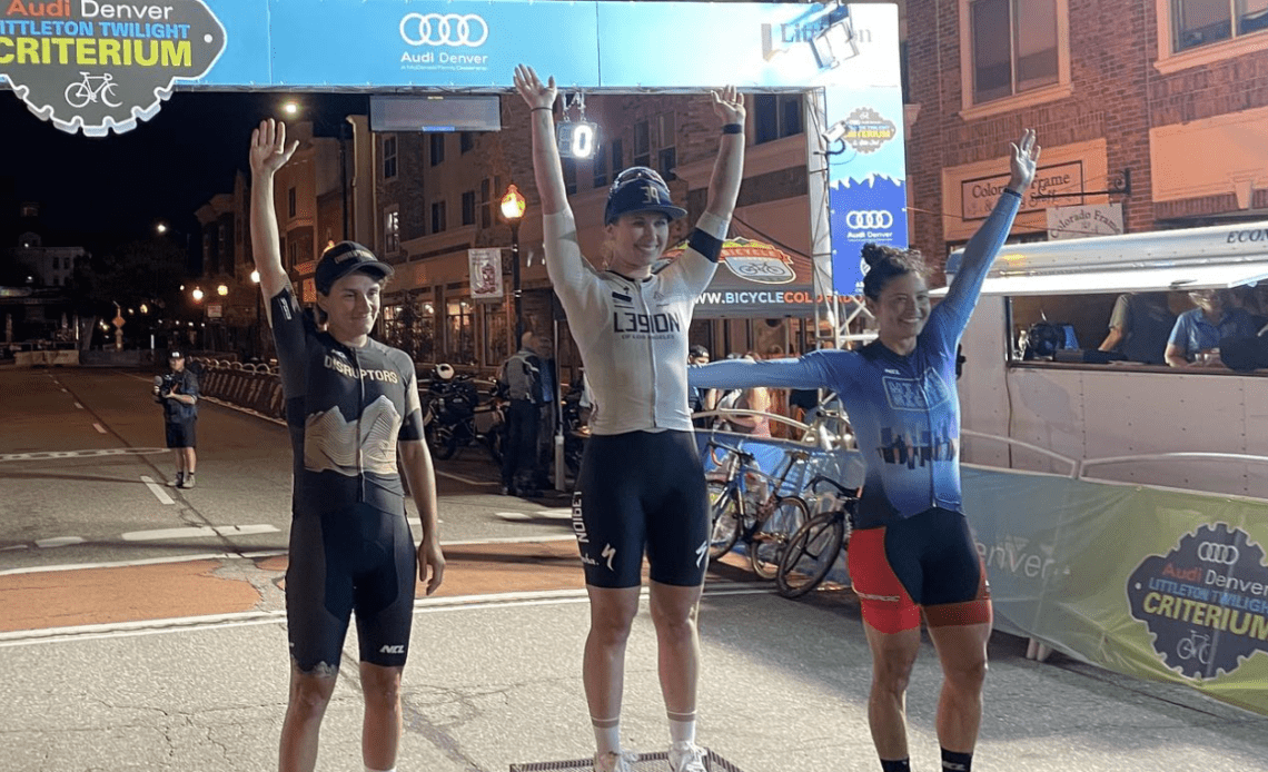 Kendall Ryan wins Littleton Criterium ahead of American Crit Cup leader Munoz