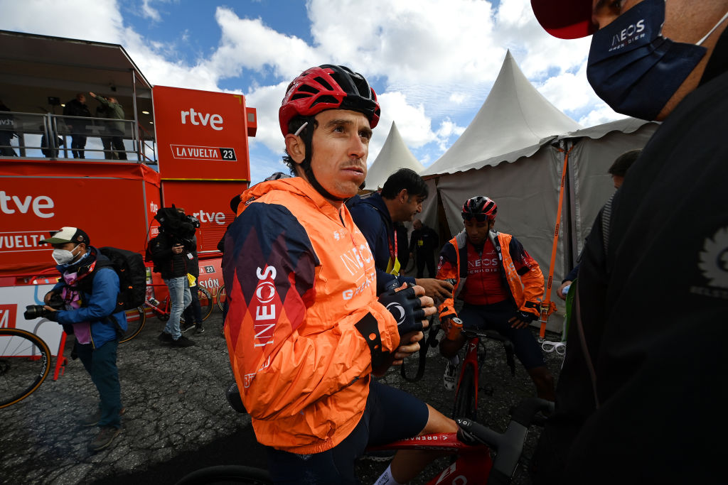 'Legless' Geraint Thomas rues tough day at the Vuelta a España