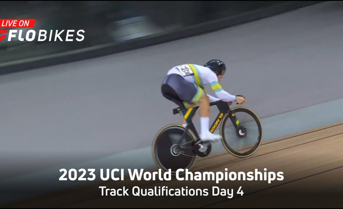 Live: Watch 2023 UCI Track World Championships Qualifications Day 5 On FloBikes