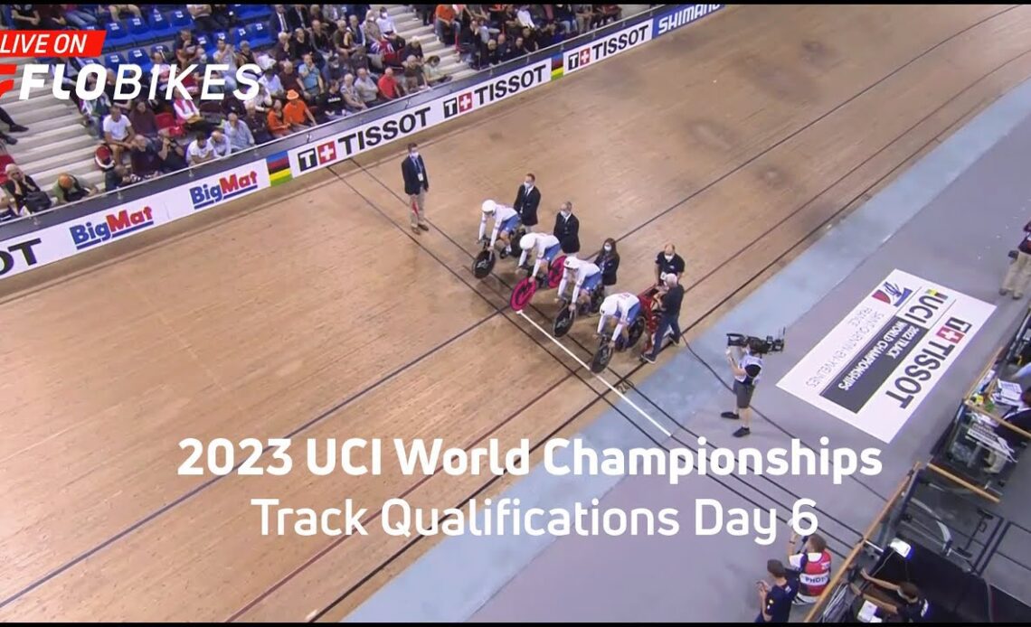 Live: Watch 2023 UCI Track World Championships Qualifications Day 7 On FloBikes