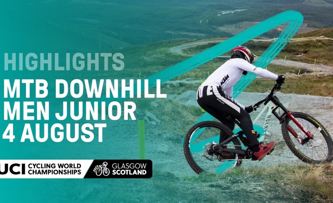 Mountain Bike Men Junior Downhill Highlights - 2023 UCI Cycling World Championships