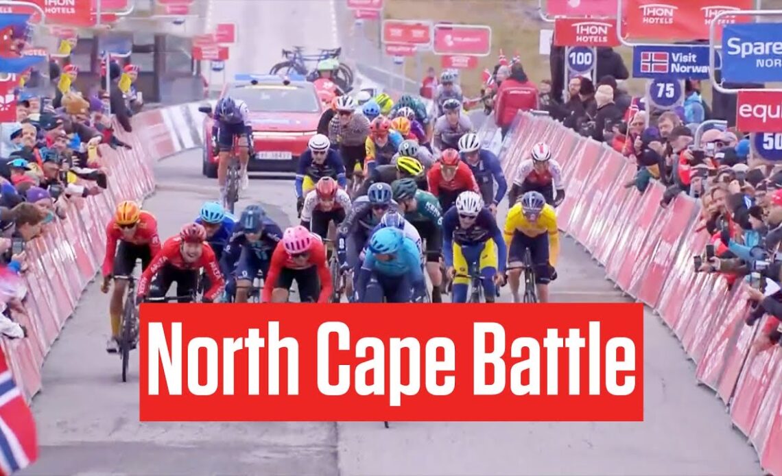 North Cape Head-To-Head Battle In Arctic Race of Norway 2023
