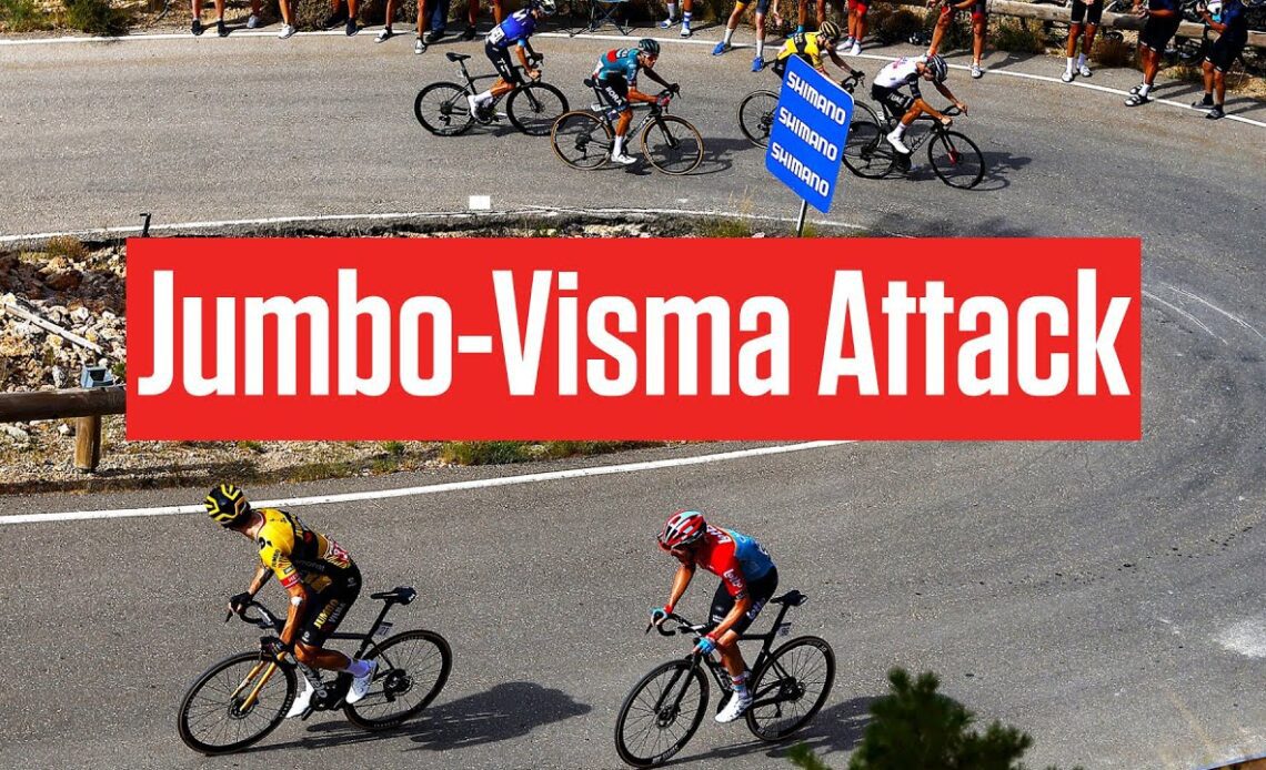 On-Site: Jumbo-Visma Vuelta a España 2023 Offensive Upsets Remco Evenepoel Lead