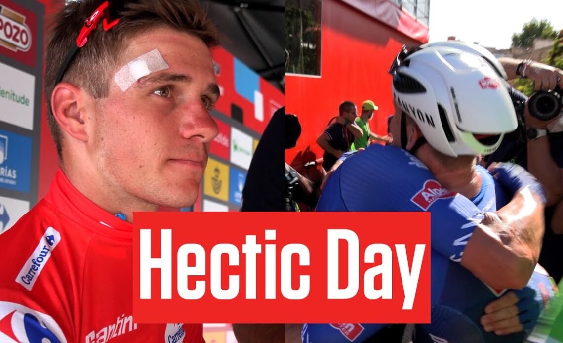 On-Site: Remco Evenepoel Survives, Kaden Groves King In Hectic Vuelta a España Stage 4