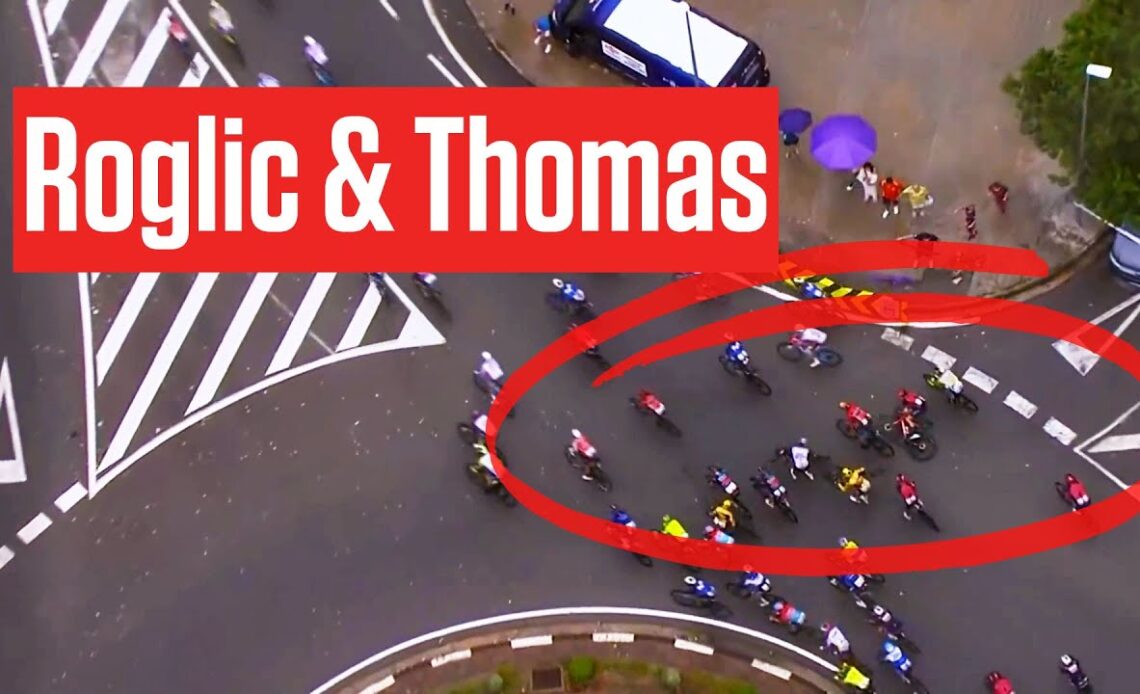 Primoz Roglic, Geraint Thomas Crash In Hectic Vuelta a España 2023 Stage 2