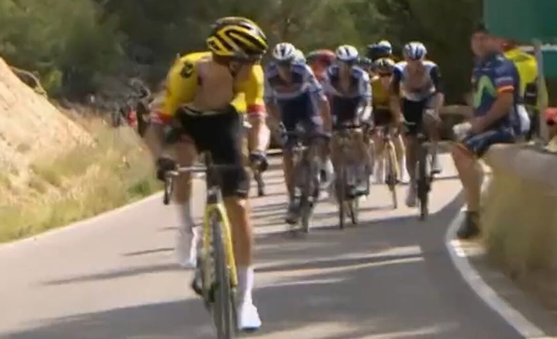 Primoz Roglic, Jonas Vingegaard DO DAMAGE TO Remco Evenepoel In Vuelta a España 2023 Stage 6