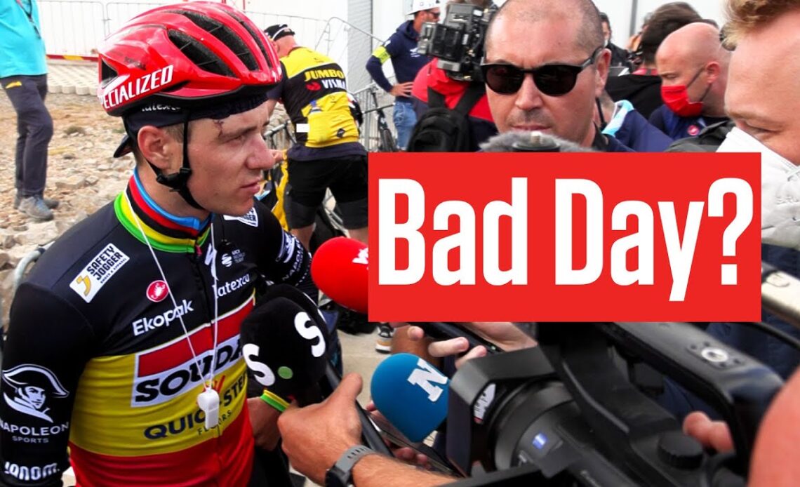 Remco Evenepoel Explains Vuelta a España 2023 Bad Day