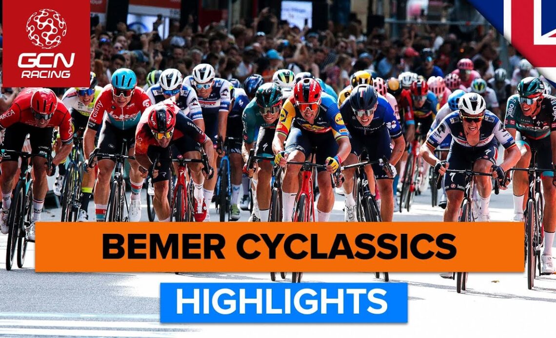 Sprinters Battle In Tight Final Showdown! | BEMER Cyclassics 2023 Highlights