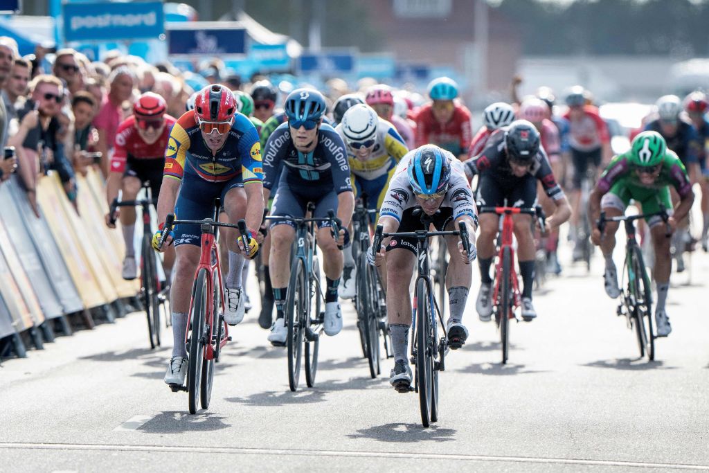 Tour of Denmark: Fabio Jakobsen takes sprint win on stage 4