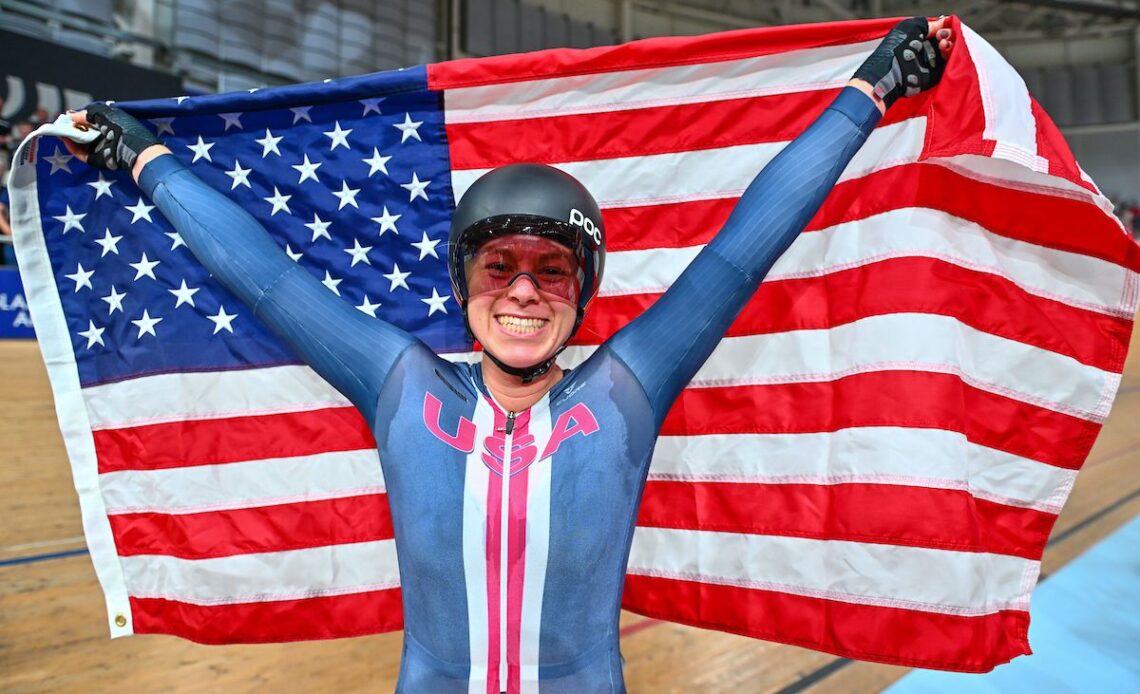 Track Worlds Day 7 - Gold for Valente in women's Omnium