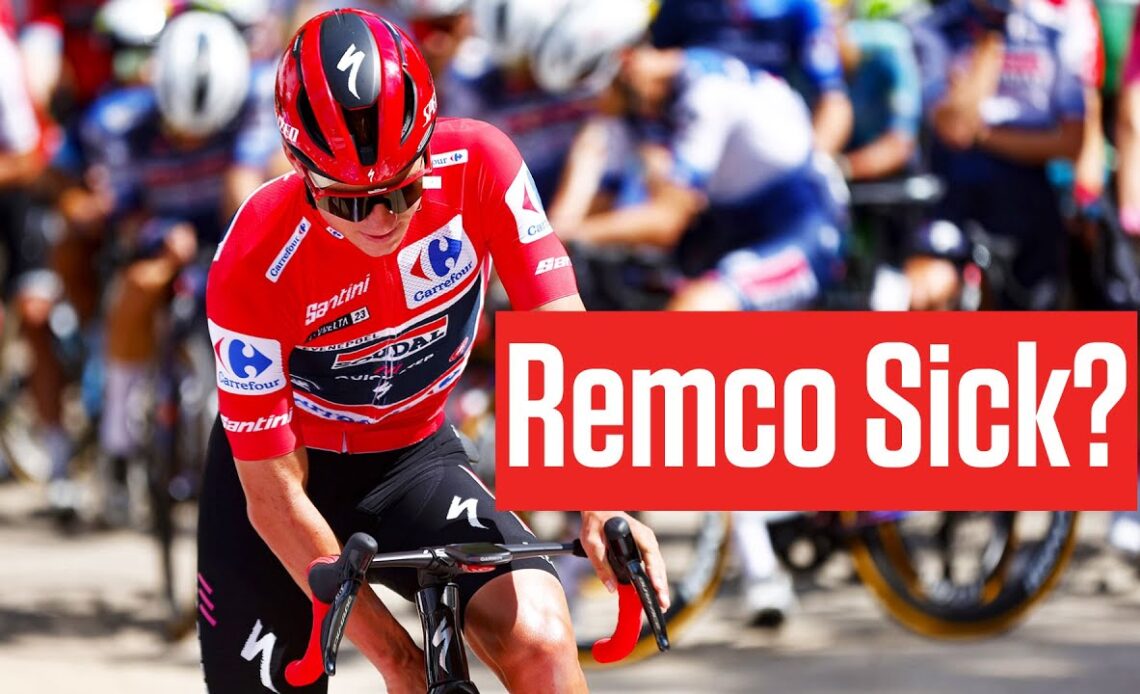 Vuelta a España 2023 Leader Remco Evenepoel Sick? 'I'm Totally Fine'