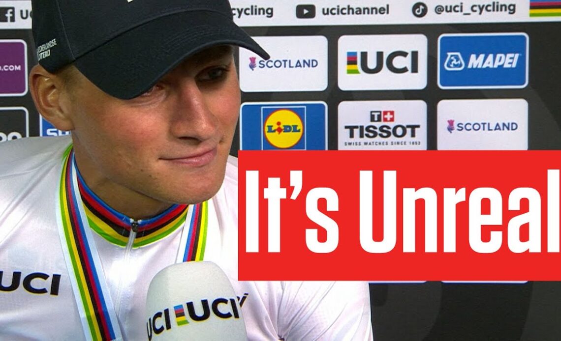 World Championships 2023 Win 'Unreal' Says Mathieu Van Der Poel