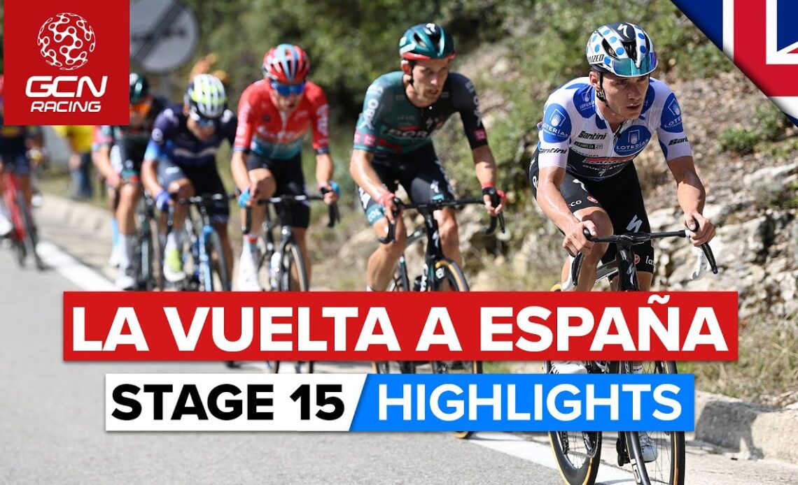 A Day Of Attrition Before The Final Rest Day! | Vuelta A España 2023 Highlights - Stage 15