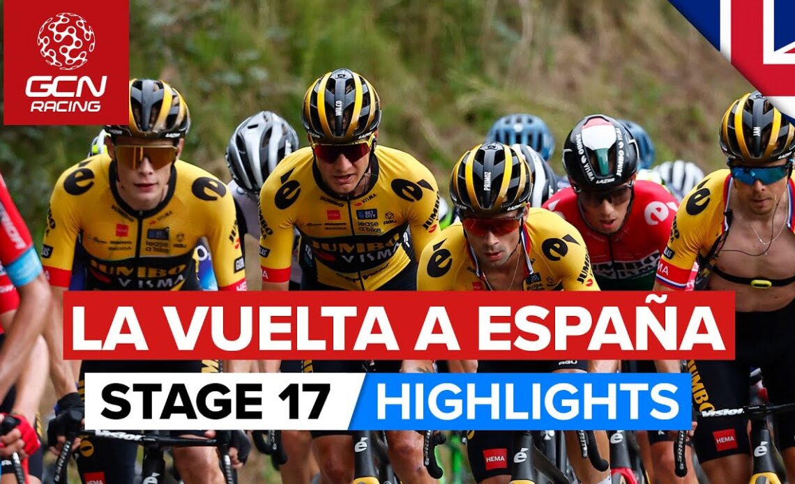 A Jumbo Battle On The Angliru? | Vuelta A España 2023 Highlights - Stage 17