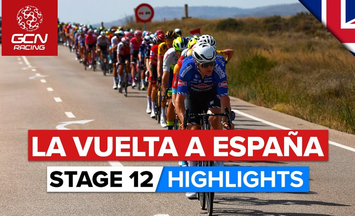 A Long Day Waiting For The Sprint Teams To Pounce! | Vuelta A España 2023 Highlights - Stage 12