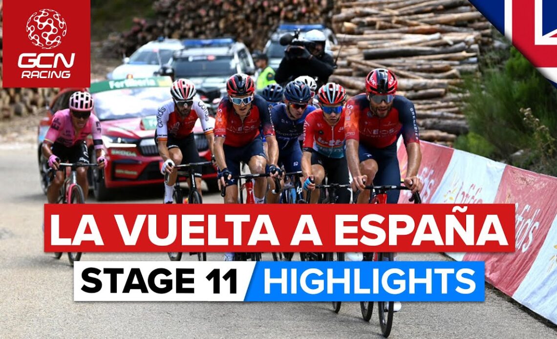 Breakaway Battle On La Laguna Negra! | Vuelta A España 2023 Highlights - Stage 11