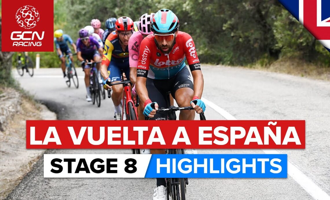 Brutal Climb To Test Climbers Before The Line! | Vuelta A España 2023 Highlights - Stage 8
