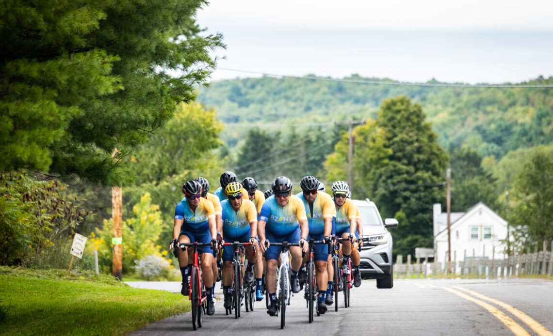 Cyclists ride 850 km from Toronto to New York to support Campfire Circle