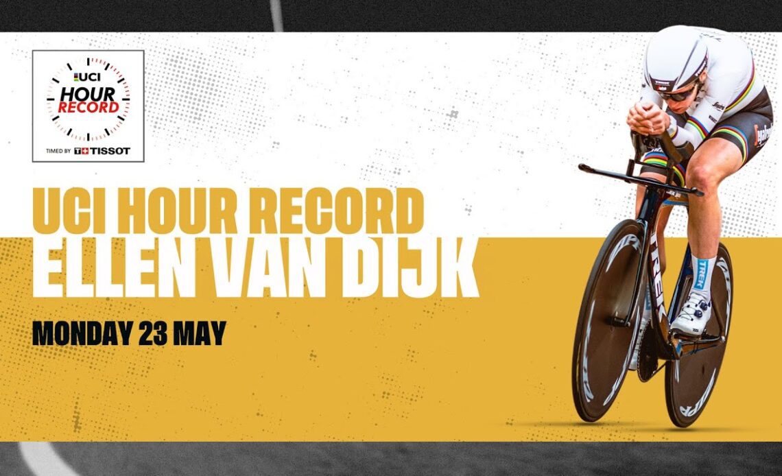 Ellen van Dijk establishes a new women's UCI Hour Record