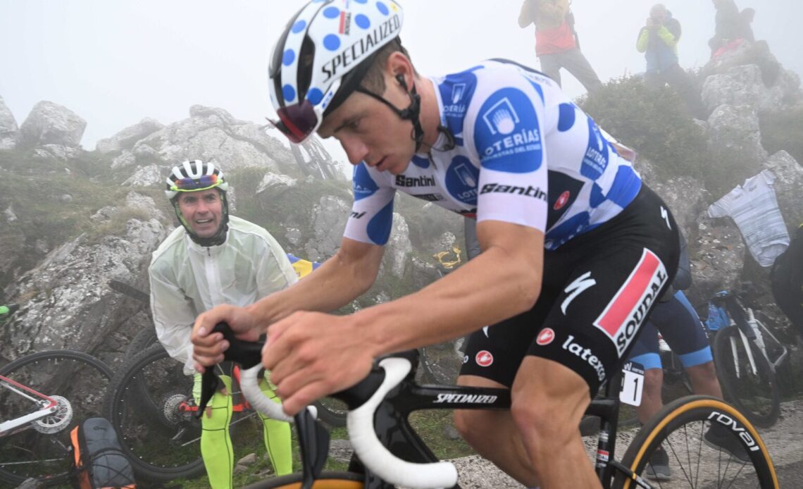 Evenepoel claims hat trick of 2023 Vuelta stage victories