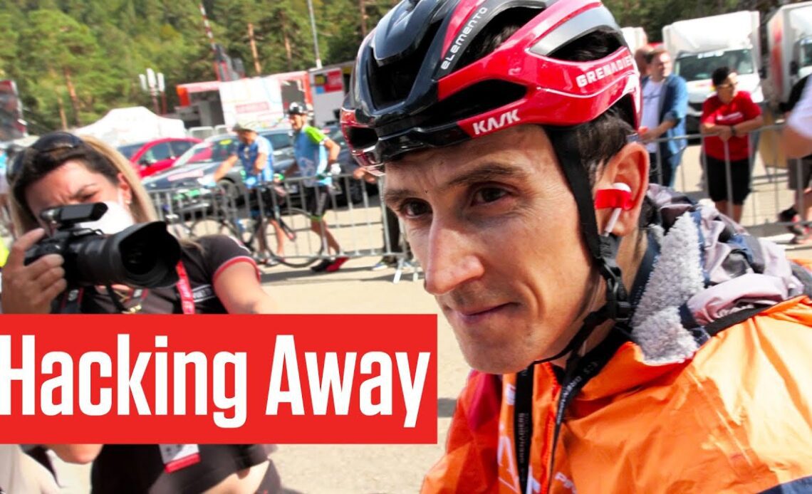 Geraint Thomas 'Hacking Away' In Vuelta a España 2023