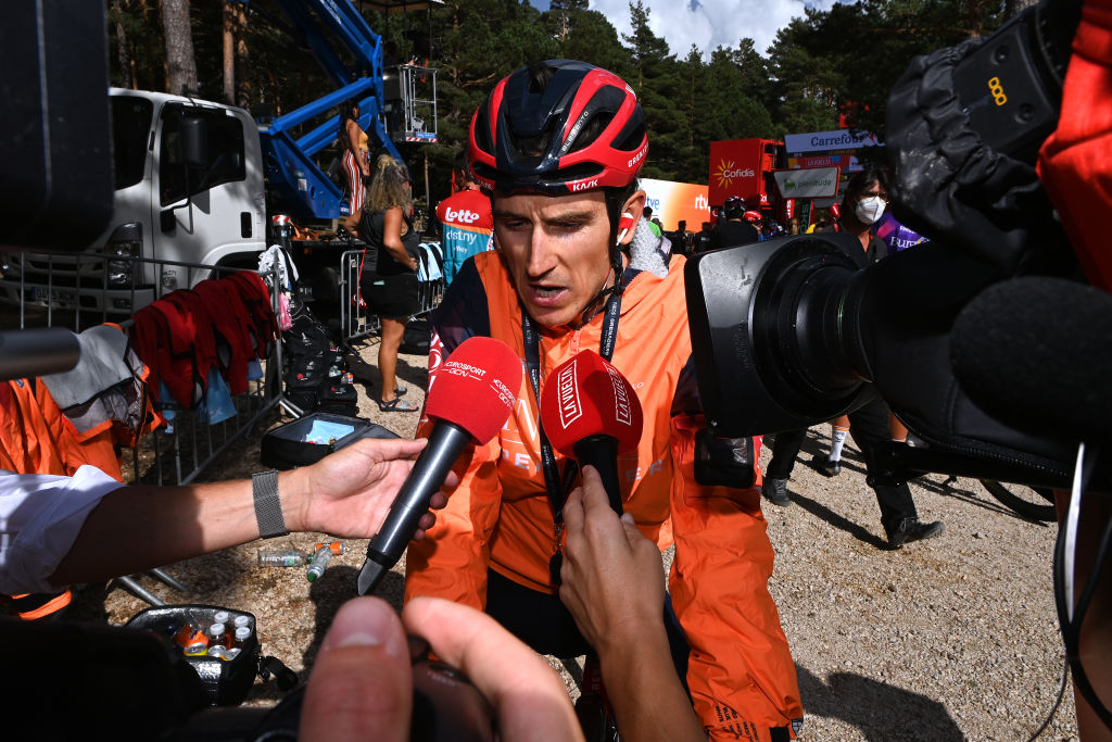 Geraint Thomas puts tough Vuelta a España start behind him with breakaway action