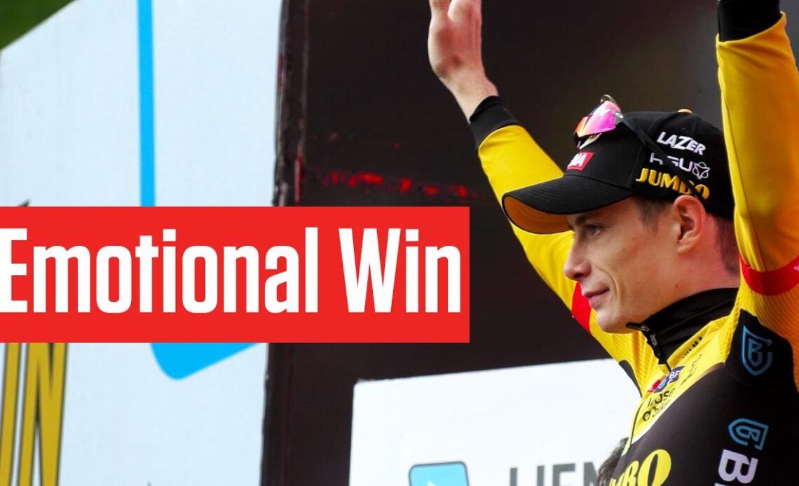 Jonas Vingegaard In Tears With Emotional Vuelta a España Stage Win