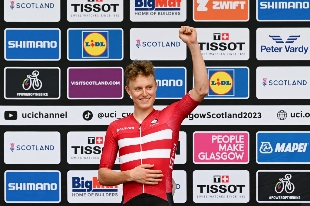 Junior star Albert Philipsen watched catches interest of Jumbo-Visma and UAE Team Emirates