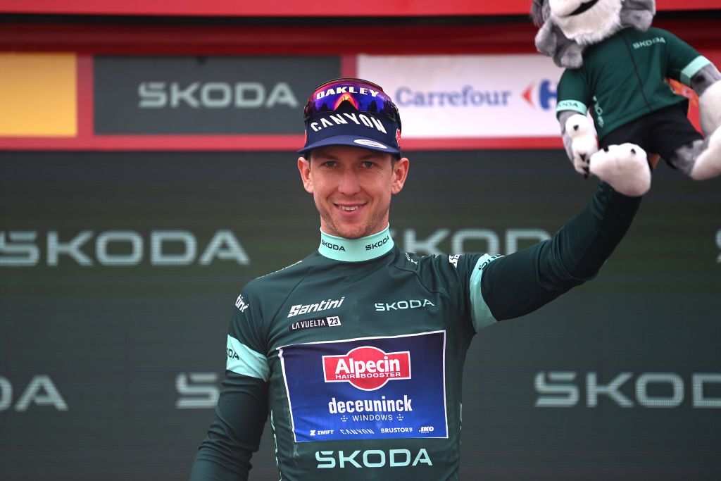 Kaden Groves on precipice of becoming first Australian winner of Vuelta a España green jersey