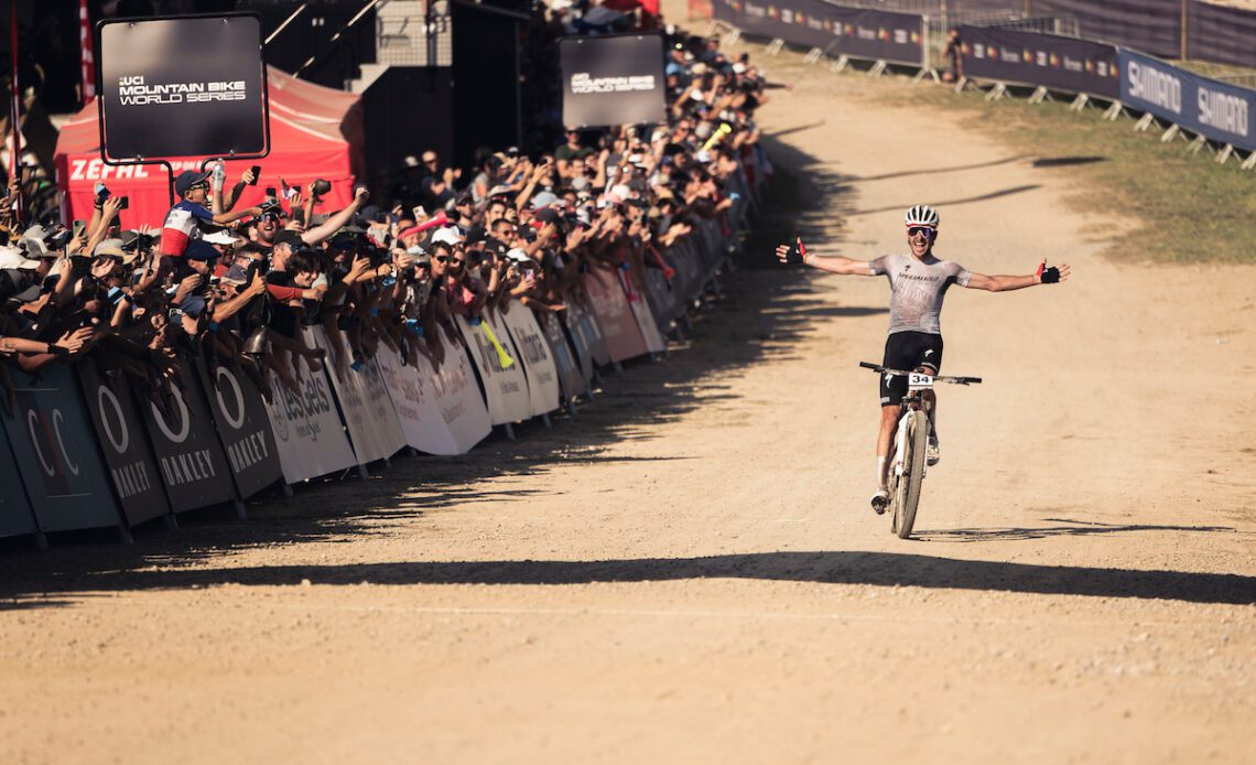 Koretzky delivers for home crowd again in XCO at Les Gets Mountain Bike World Cup