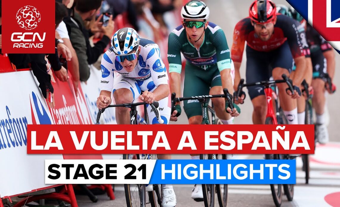 La Vuelta Concludes With A Nail-Biting Finale! | Vuelta A España 2023 Highlights - Stage 21