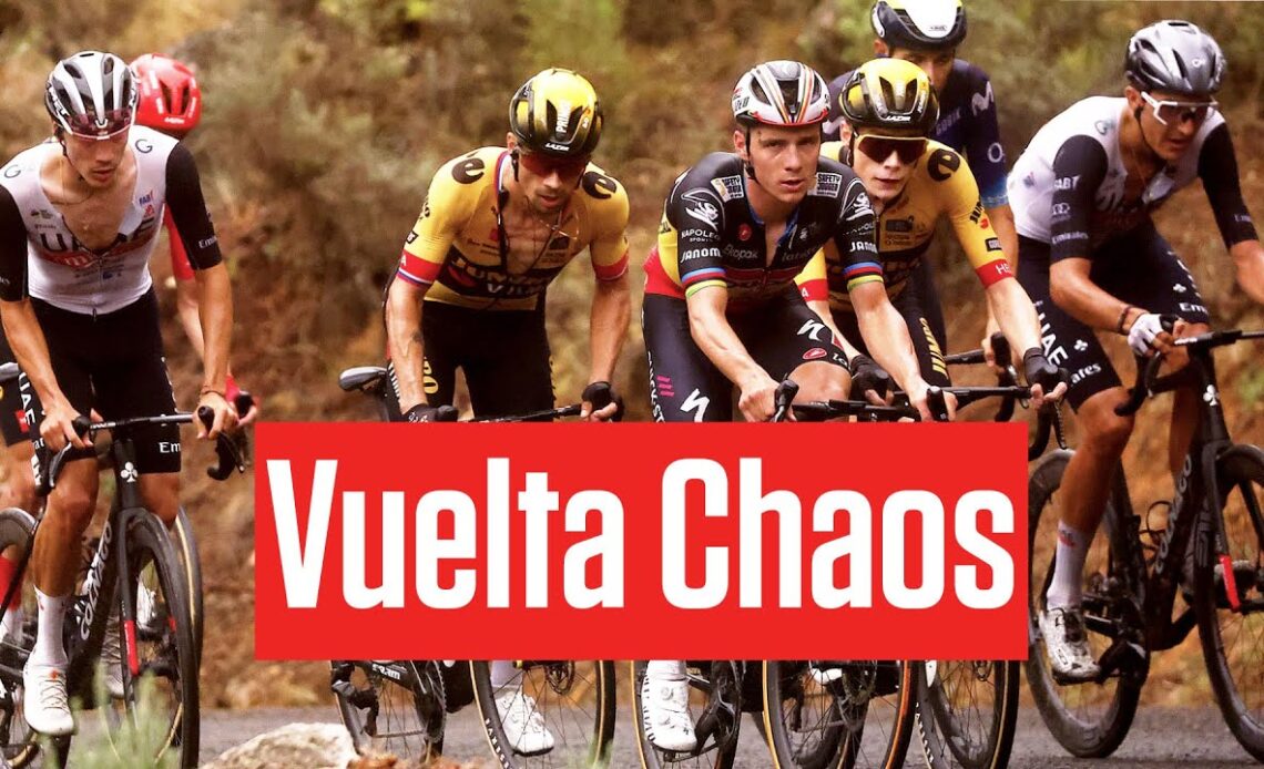 On-Site: Primoz Roglic Gains On Remco Evenepoel, But Later Loses It In Vuelta a España Stage 9