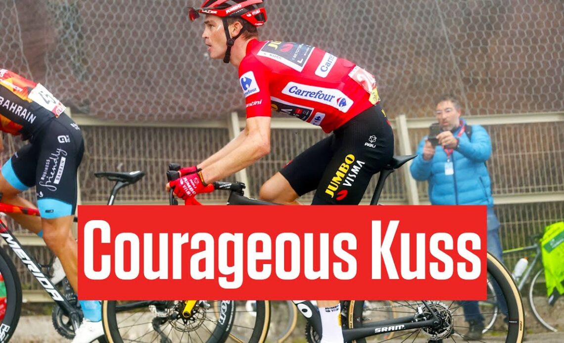 On-Site: Sepp Kuss Fights, Primoz Roglic Wins In Vuelta a España 2023 Angliru Stage