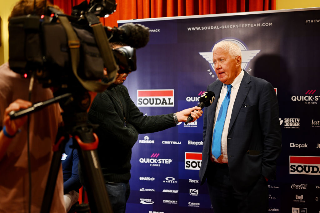 Patrick Lefevere pledges 'much more clarity by Monday' on Soudal-Visma merger