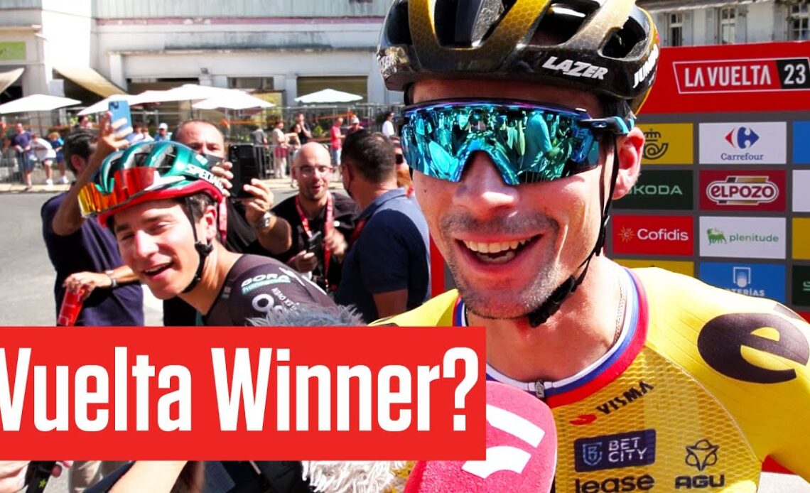 Primoz Roglic Says Doesn't Matter Which Jumbo-Visma Rider Wins Vuelta a España