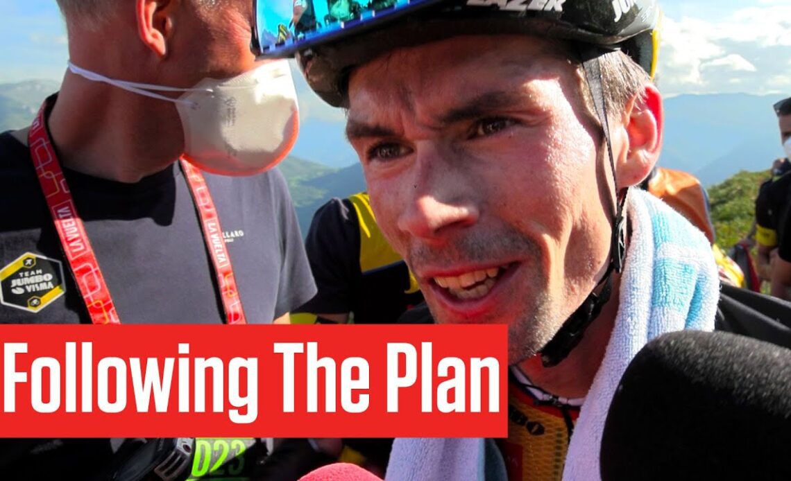 Primoz Roglic Says They Followed Vuelta a España 2023 Jumbo-Visma Plan For Sepp Kuss