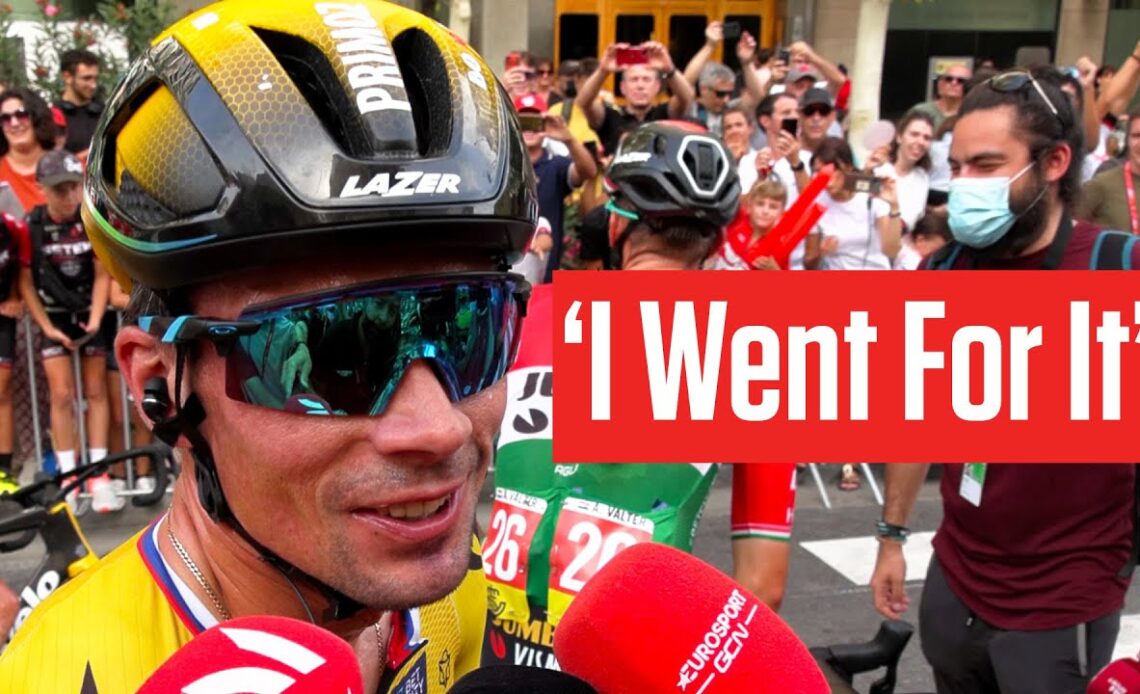 Primoz Roglic 'Went For It' In Vuelta a España Bonus-Second Grab