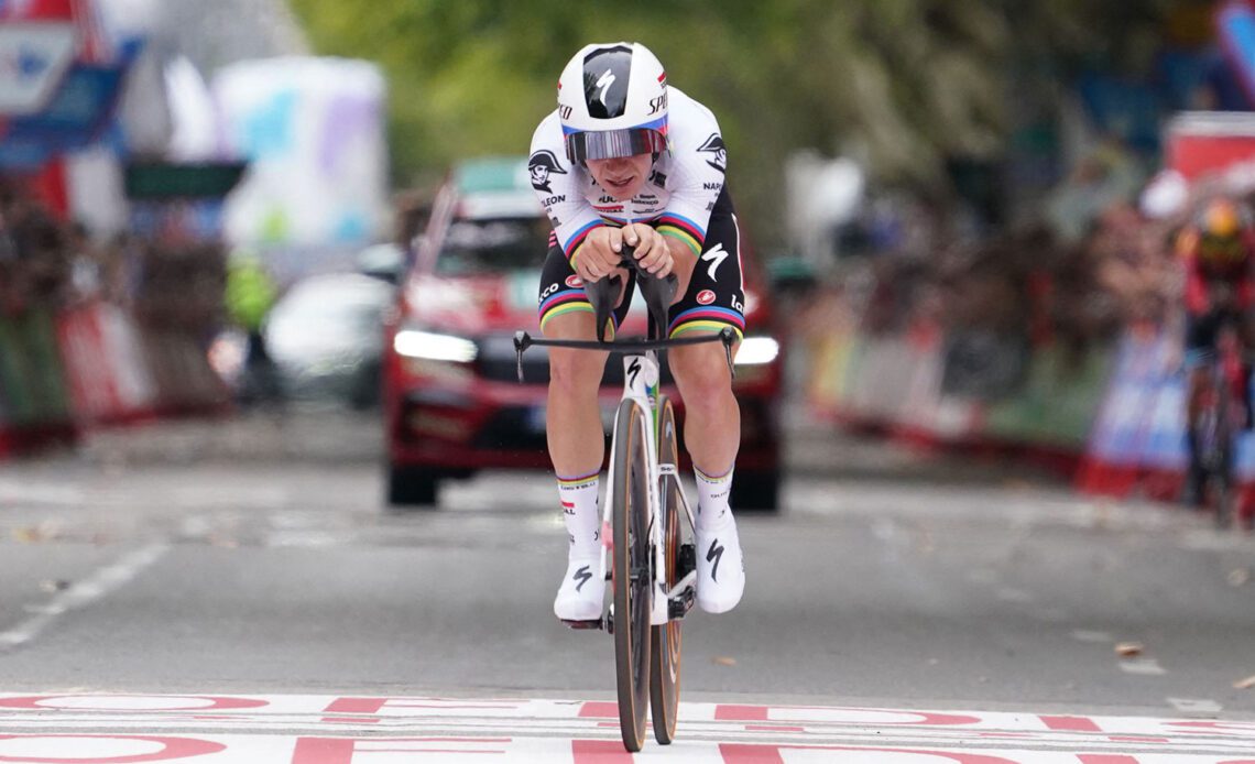 Remco Evenepoel: 'I didn't have the best TT legs today' at Vuelta a España