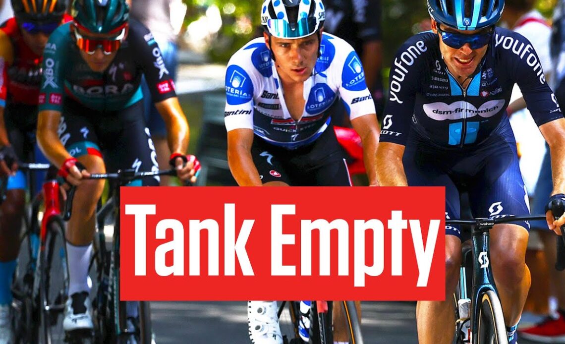 Remco Evenepoel Tank Runs Empty In Vuelta a España Stage 15