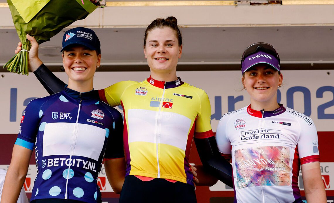 SD Worx enjoy options for Simac Ladies Tour overall after Kopecky wins time trial