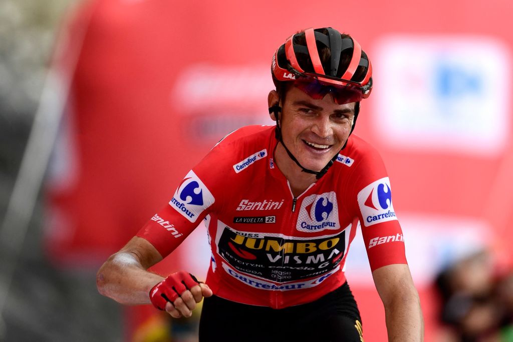 Sepp Kuss firmly in lead of Vuelta a España as Jumbo-Visma dominate