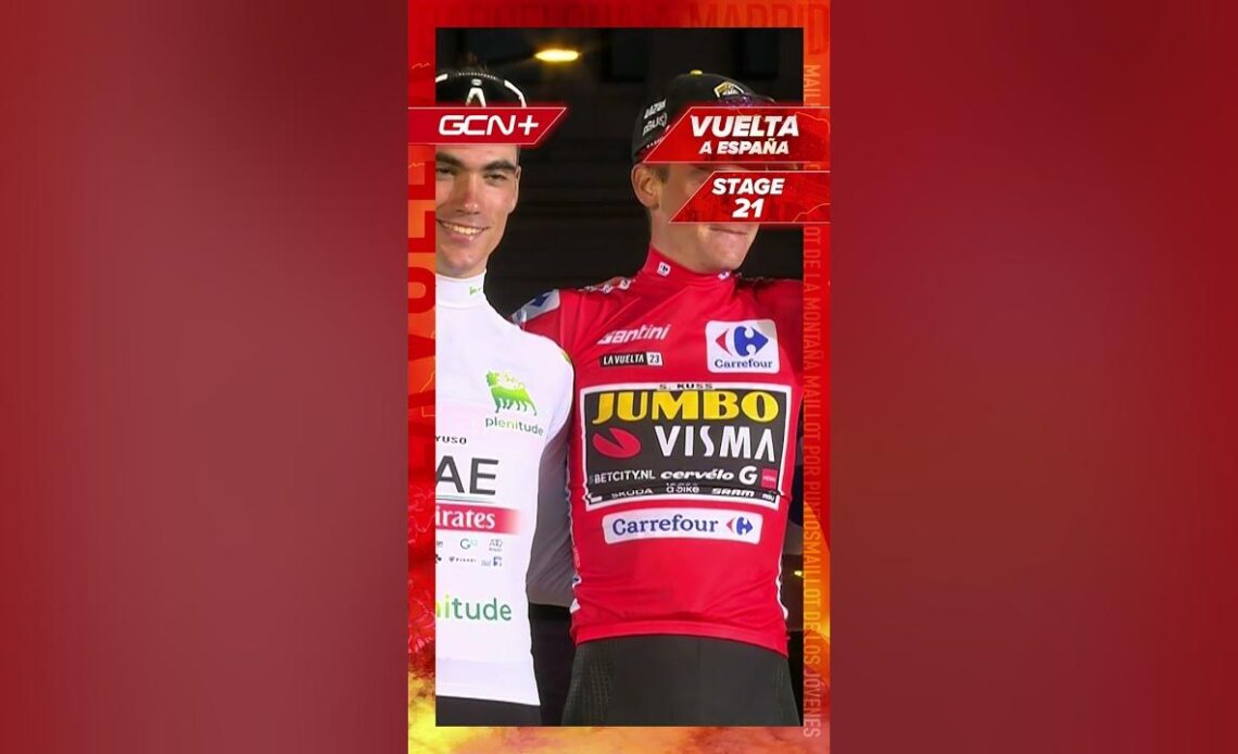 The Jersey Winners At La Vuelta! #shorts